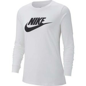 Nike NSW TEE ESSNTL LS ICON FTRA Női póló, fehér, méret XXL