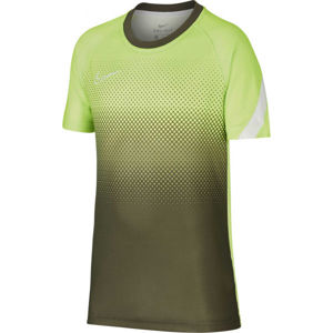Nike DRY ACD TOP SS GX FP Fiú futball póló, khaki, méret M