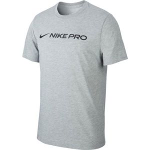 Nike DRY TEE NIKE PRO szürke L - Férfi póló