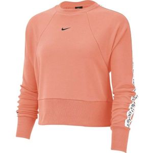 Nike DRY GET FIT FLC CRW JDI T narancssárga M - Női pulóver
