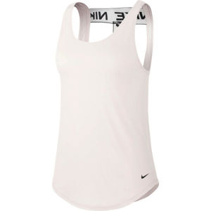 Nike DRY VICTORY ELASTIKA TANK W világos rózsaszín XS - Női póló