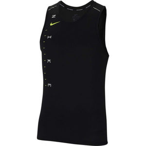 Nike DRY MILER TANK TECH GX FF M fekete XL - Férfi ujjatlan felső futáshoz