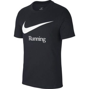 Nike DRY RUN HBR M fekete S - Férfi póló futáshoz