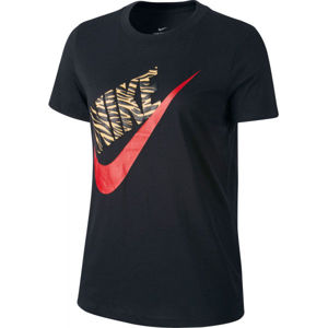 Nike NSW TEE PREP FUTURA 1 W fekete XL - Női póló