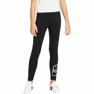 Nike NSW LGGNG FAVOURITES SHINE G Lány legging, fekete, veľkosť S