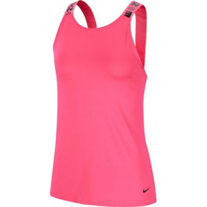 Nike ICNCLSH ELASTKIA W rózsaszín S - Női ujjatlan felső sportoláshoz