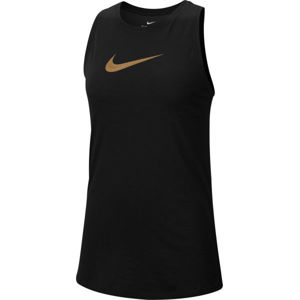 Nike DRY TANK SLUB ICON CLA W Női ujjatlan felső edzéshez, fekete, méret S