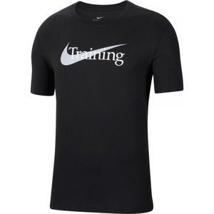 Nike DFC TEE SW TRAINING fekete M - Férfi póló edzéshez