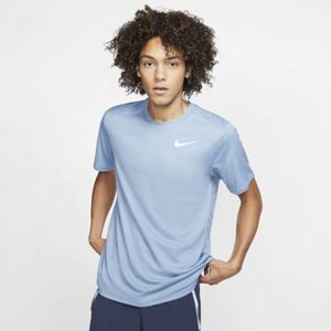 Nike DF BRTHE RUN TOP SS M szürke XL - Férfi póló futáshoz