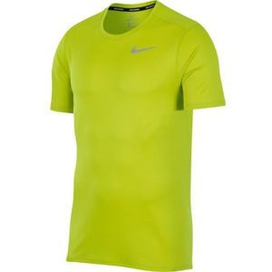 Nike DRI FIT BREATHE RUN TOP SS zöld L - Férfi futópóló
