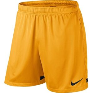 Nike DRI-FIT KNIT SHORT II YOUTH Gyerek rövidnadrág futballhoz, sárga,fekete, méret