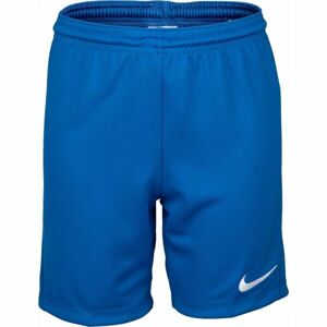 Nike DRI-FIT PARK 3 JR TQO Fiú rövidnadrág focira, kék, veľkosť S