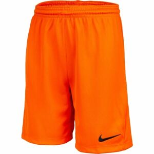 Nike DRI-FIT PARK 3 JR TQO Fiú rövidnadrág focira, narancssárga, méret S