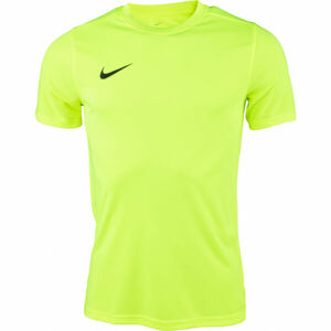 Nike DRI-FIT PARK 7 Férfi sportpóló, fényvisszaverő neon, veľkosť L