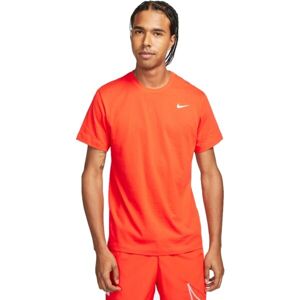 Nike DRY TEE DFC CREW SOLID M Férfi póló edzéshez, narancssárga, méret