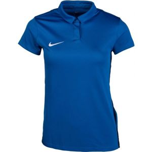 Nike DRY ACADEMY18 POLO kék S - Női póló