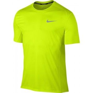 Nike DRY MILER TOP SS sárga XXL - Férfi futófelső