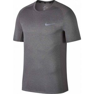 Nike DRY MILER TOP SS szürke L - Férfi futófelső