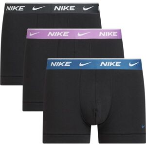 Nike EDAY COTTON STRETCH Férfi boxeralsó, lila, veľkosť L