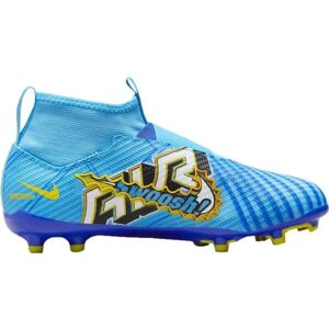 Nike JR MERCURIAL SUPERFLY 9 PRO KM FG/MG Gyerek futballcipő, kék, méret 36