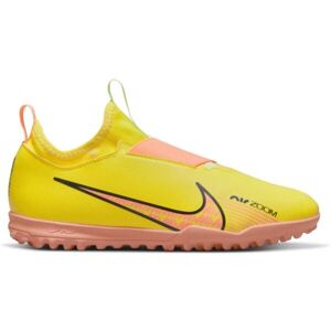 Nike JR ZOOM MERCURIAL VAPOR 15 ACADEMY TF Gyerek turf futballcipő, sárga, méret 37.5