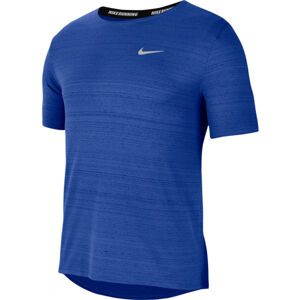Nike DRI-FIT MILER Férfi futópóló, kék, méret