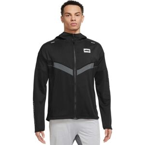 Nike WINDRNNER JKT DYE Férfi kabát futáshoz, fekete, méret