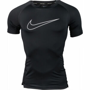 Nike NP DF TIGHT TOP SS M Férfi edzőpóló, fekete, veľkosť XL