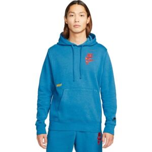 Nike M NSW SPE+BB PO HOODIE MF Férfi pulóver, kék, veľkosť S