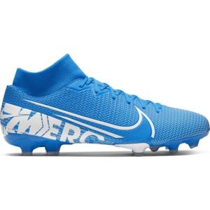Nike MERCURIAL SUPERFLY 7 ACADEMY FG/MG Férfi futballcipő, kék, méret 45.5