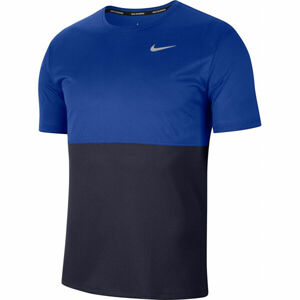 Nike BREATHE Férfi futópóló, kék, méret