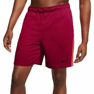 Nike DRI-FIT Férfi rövidnadrág edzésre, piros, méret XXL