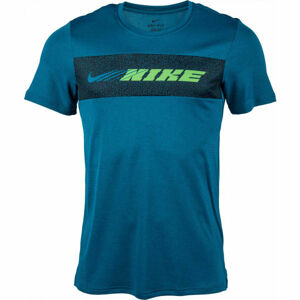 Nike DRI-FIT SUPERSET TQO Férfi edzőpóló, türkiz, veľkosť XL