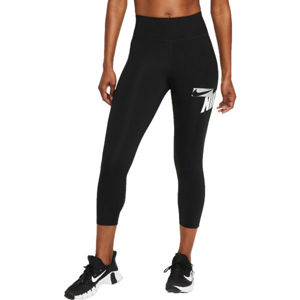 Nike ONE CROPPED GRAPHIC  3x - Női plus size legging