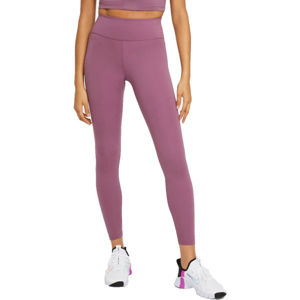 Nike ONE DF MR TGT W Női sportlegging, rózsaszín, méret L