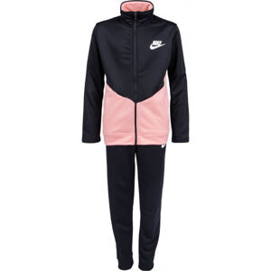 Nike NSW FAVORITES SWSH Legging lányoknak, sötétszürke,rózsaszín, méret