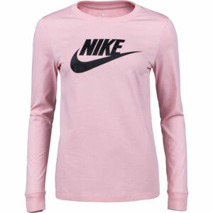 Nike SPORTSWEAR Hosszú ujjú női póló, rózsaszín, méret XL