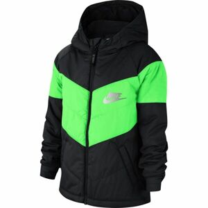 Nike NSW SYNTHETIC FILL JACKET U Gyerek kabát, fekete, veľkosť M