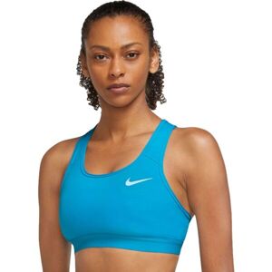 Nike SWOOSH Női sportmelltartó, kék, veľkosť L