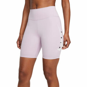 Nike SWOOSH RUN Női rövidnadrág futáshoz, rózsaszín, méret L