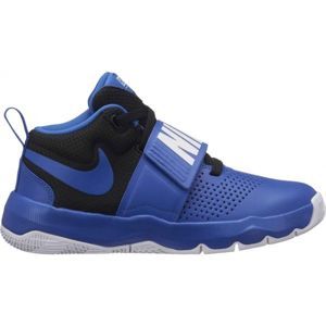 Nike TEAM HUSTLE D8 (GS) kék 5Y - Gyerek kosárlabda cipő