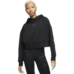 Nike NP CLN FLC HOODIE W fekete XS - Női pulóver