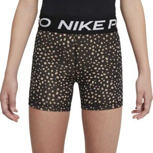 Nike NP DF 3IN SHORT ANML AOP Lány sport rövidnadrág, fekete, veľkosť M