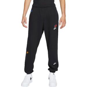 Nike NSW SPE+FLC CF PANT M FTA Fiú melegítőnadrág, fekete, méret M
