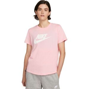 Nike NSW TEE ESSNTL ICN FTRA Női póló, rózsaszín, méret XS