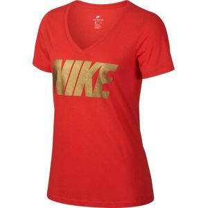 Nike NSW TEE NIKE MTLC BLOCK - Női póló