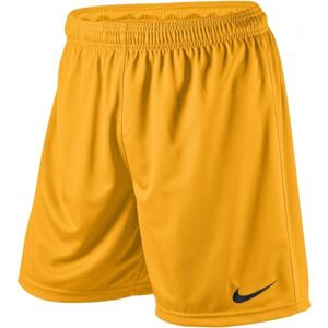 Nike PARK KNIT SHORT YOUTH Gyerek rövidnadrág futballhoz, sárga, méret XL