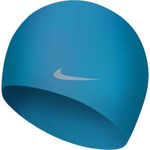 Nike SOLID SILICONE YOUTH kék NS - Gyerek úszósapka
