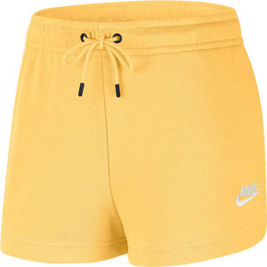 Nike SPORTSWEAR ESSENTIAL sárga S - Női rövidnadrág