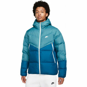 Nike NSW SF WINDRUNNER HD JKT M Férfi bélelt kabát, türkiz, veľkosť L